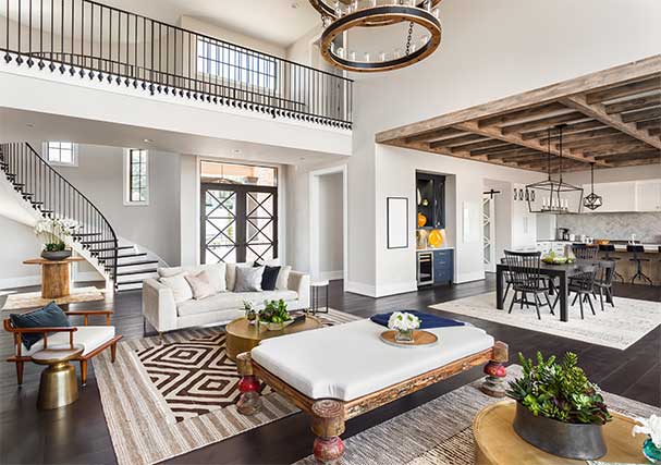 modern home living room